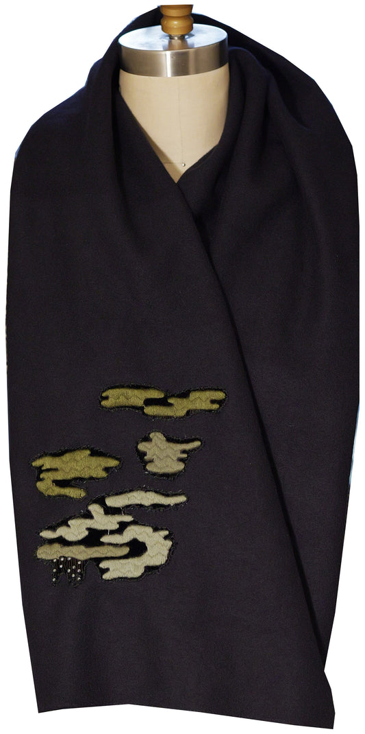 07// Nuage Blanket Scarf in Wool/ In Stock
